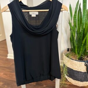 Michael Kors Black Sleeveless Top
